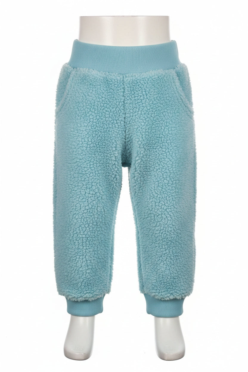 Toddler Boys Furry Joggers Teal Garanimals