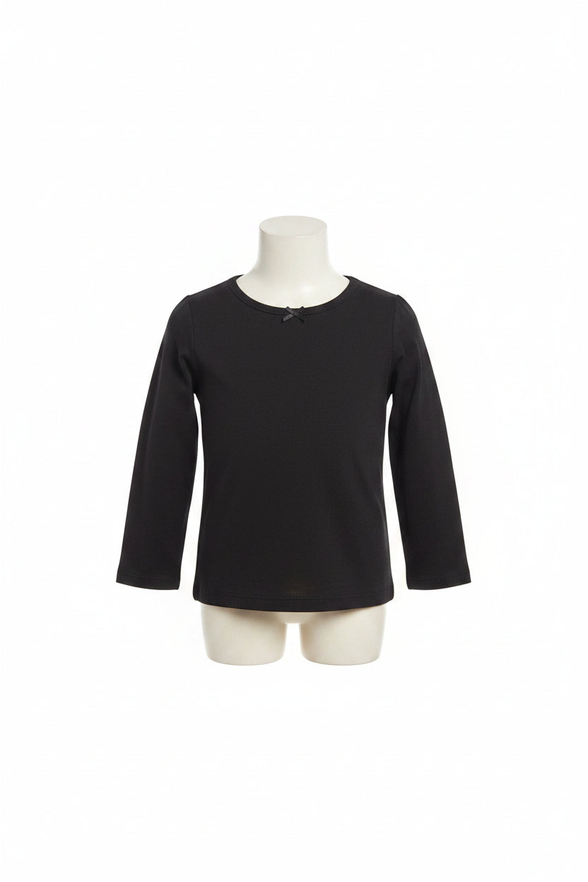 Toddler Girls Black Shirt Garanimals