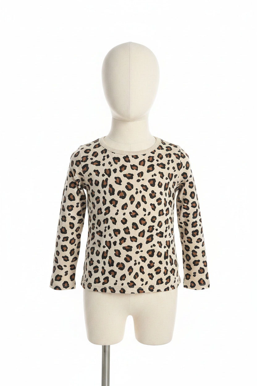 Toddler Girls Leapord  Shirt Garanimals