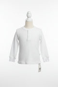 Toddler Boys Thermal Henley Long Sleeve Shirt