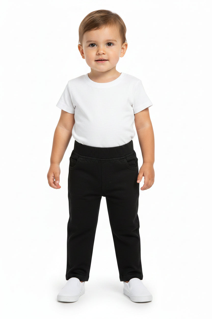 Toddler Boys Olive Green Woven Pants