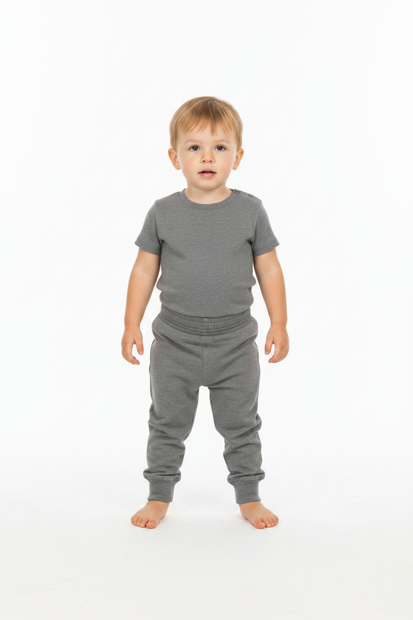 Toddler Boys 18 Month Grey Jersey Pants