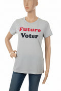 Ladies Grey  Future Voter T Shirt L 10/12