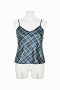 Big Girls Blue Sleeveless Shirt
