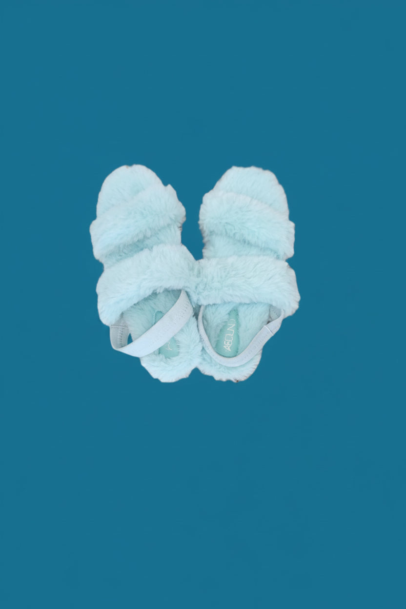 Ladies Teal House Shoes