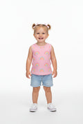Toddler Girls Rainbow Tank Top