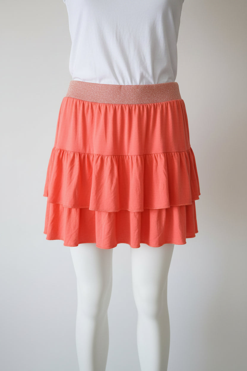 Sunset Twirl Layered Skirt