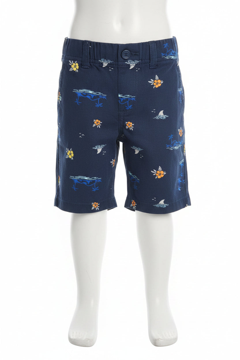 Seaside Explorer Printed Shorts