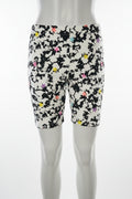 Toddler Girls Black An White Star Shorts