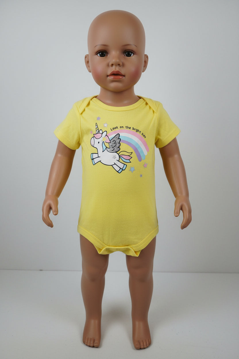 Toddler Girls Unicorn Onesie