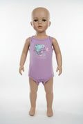 Toddler Girls Purple Onesie