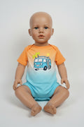 Sunset Surf Cruiser Onesie Toddler Boys