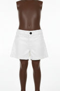 Toddler Girls White Shorts
