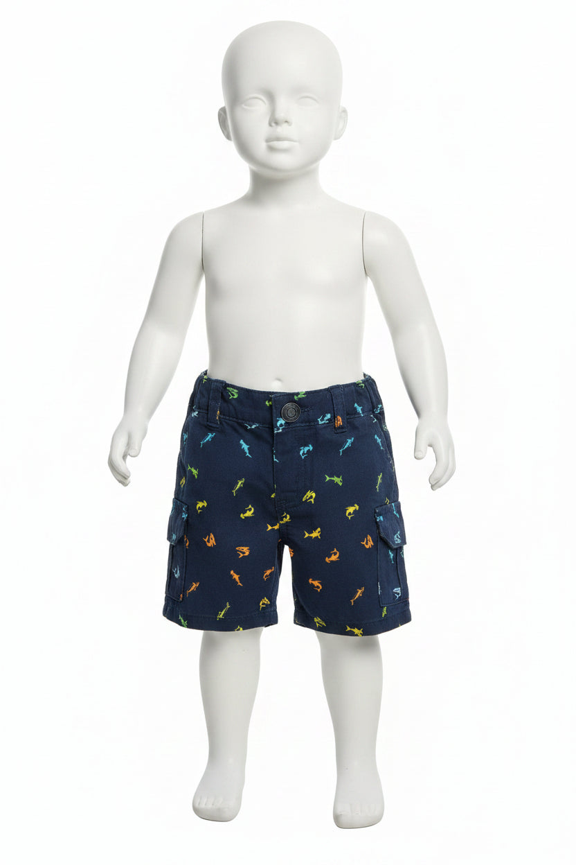 Toddler Boys Blue Shorts