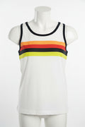Toddler Boys White Tank Top