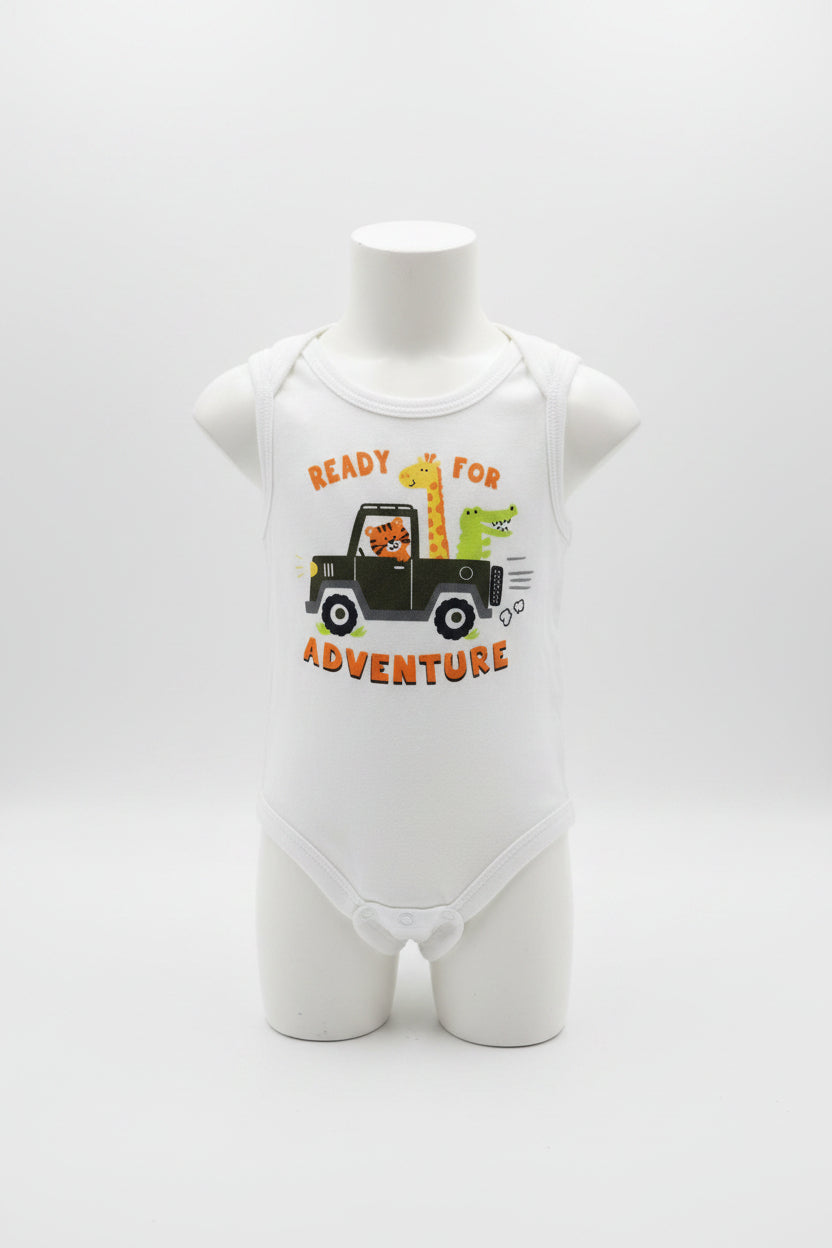 Ready for Adventure Graphic Tank Onesie