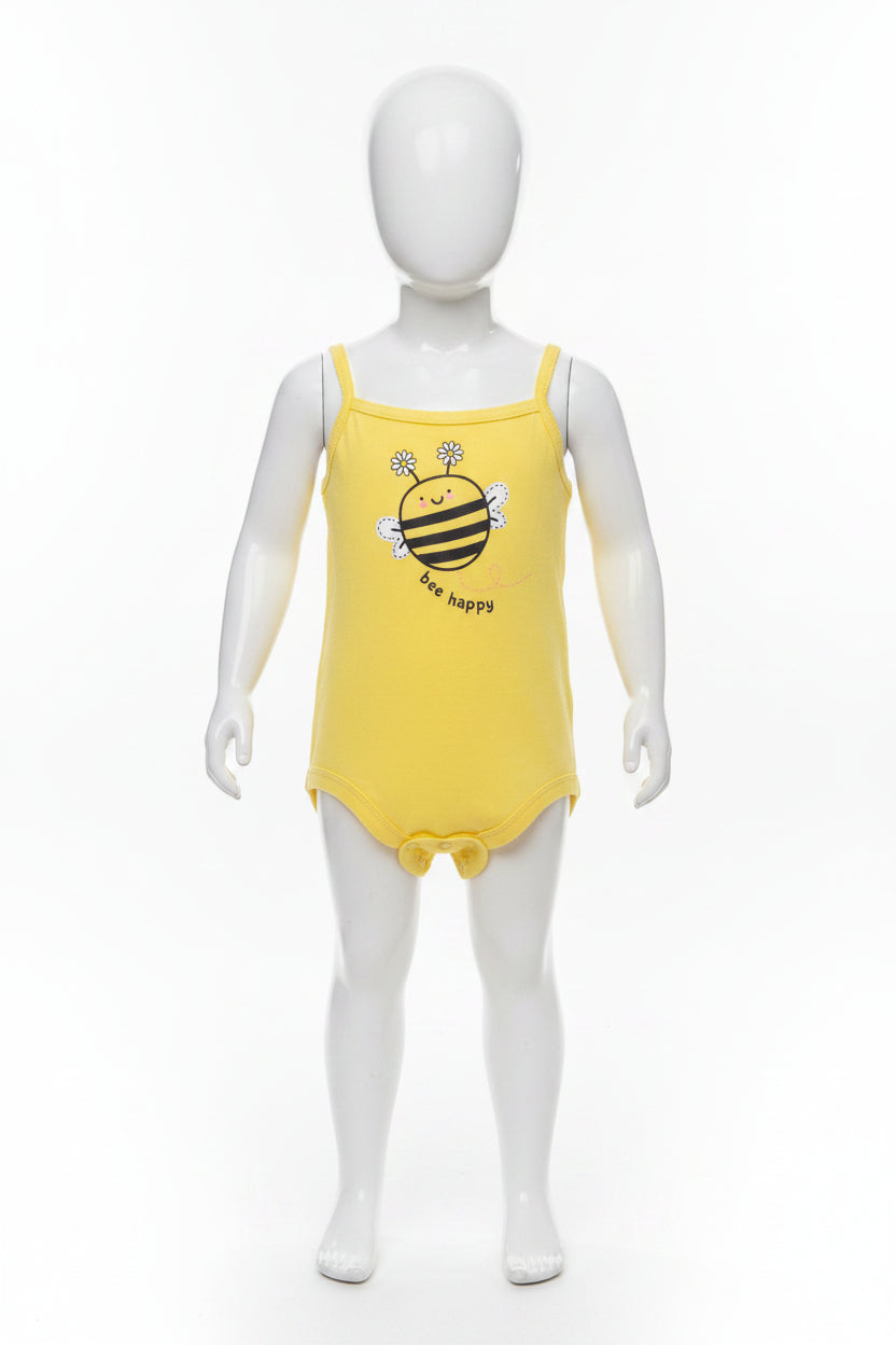 Toddler Girls Bee Onesie