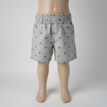 Toddler Boys Grey Palm Tree Shorts