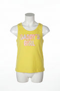 Daddy’s Girl Yellow Tank Top for Toddler Girls
