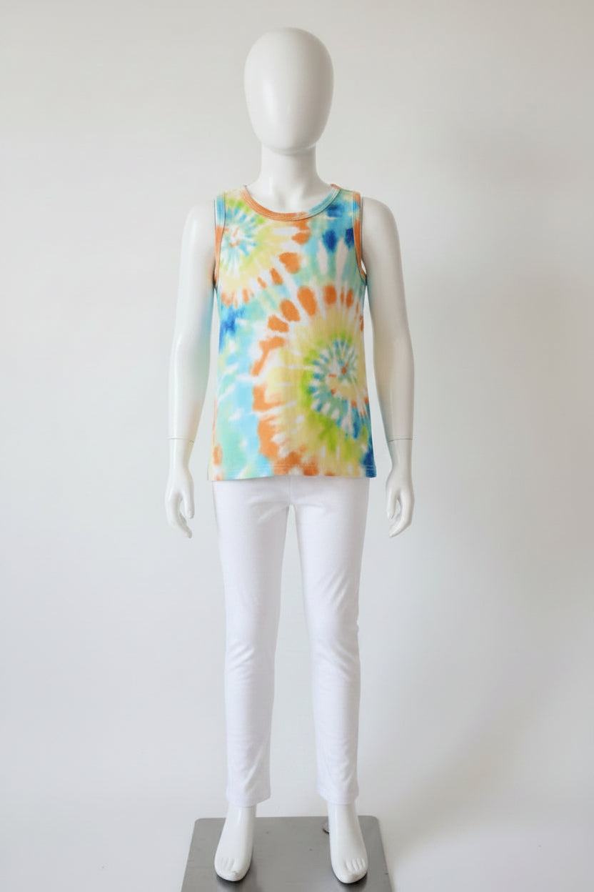 Sunshine Swirl Tie-Dye Tank