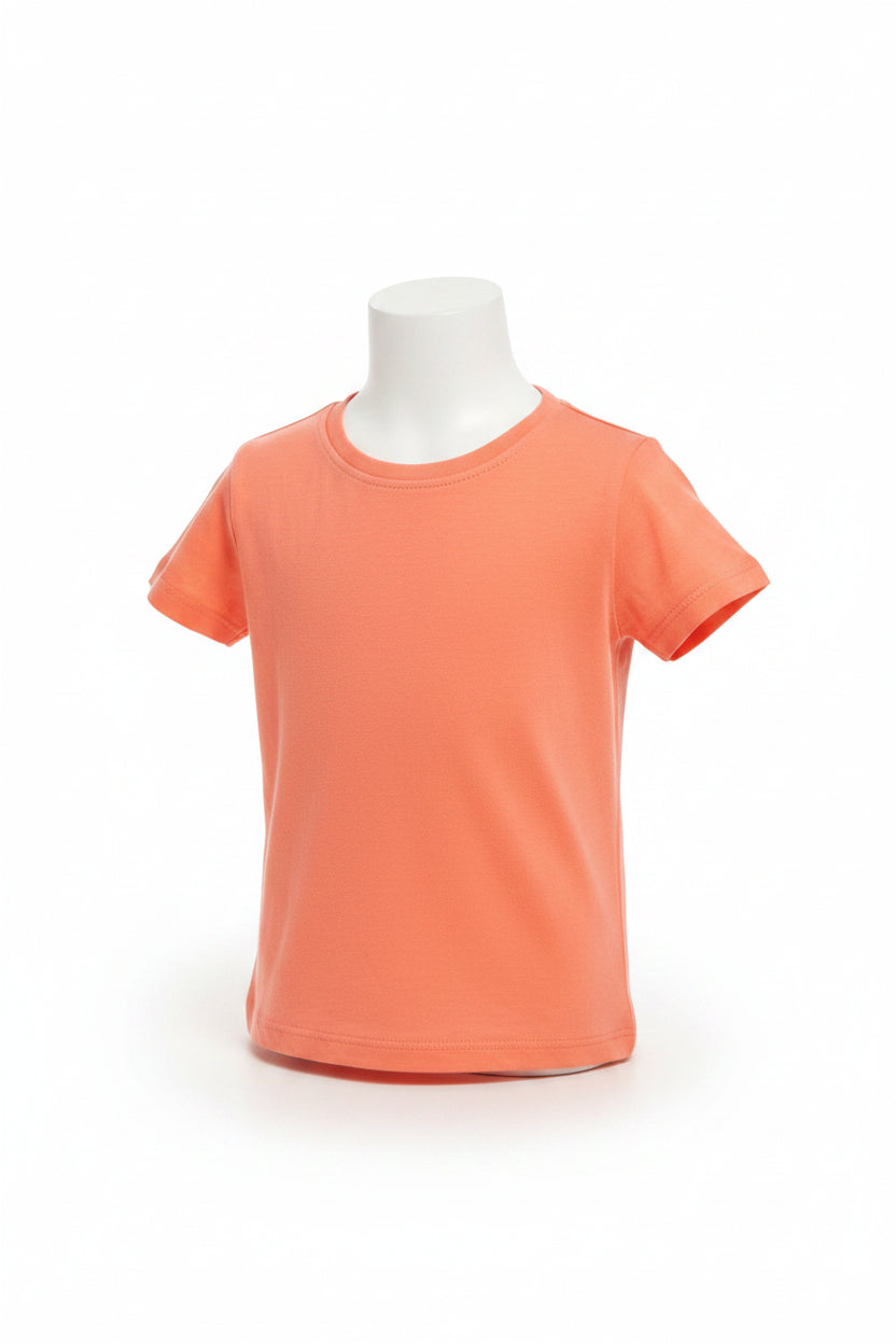 Toddler Girls Peach T Shirt