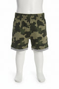 Little Explorer Camo Shorts