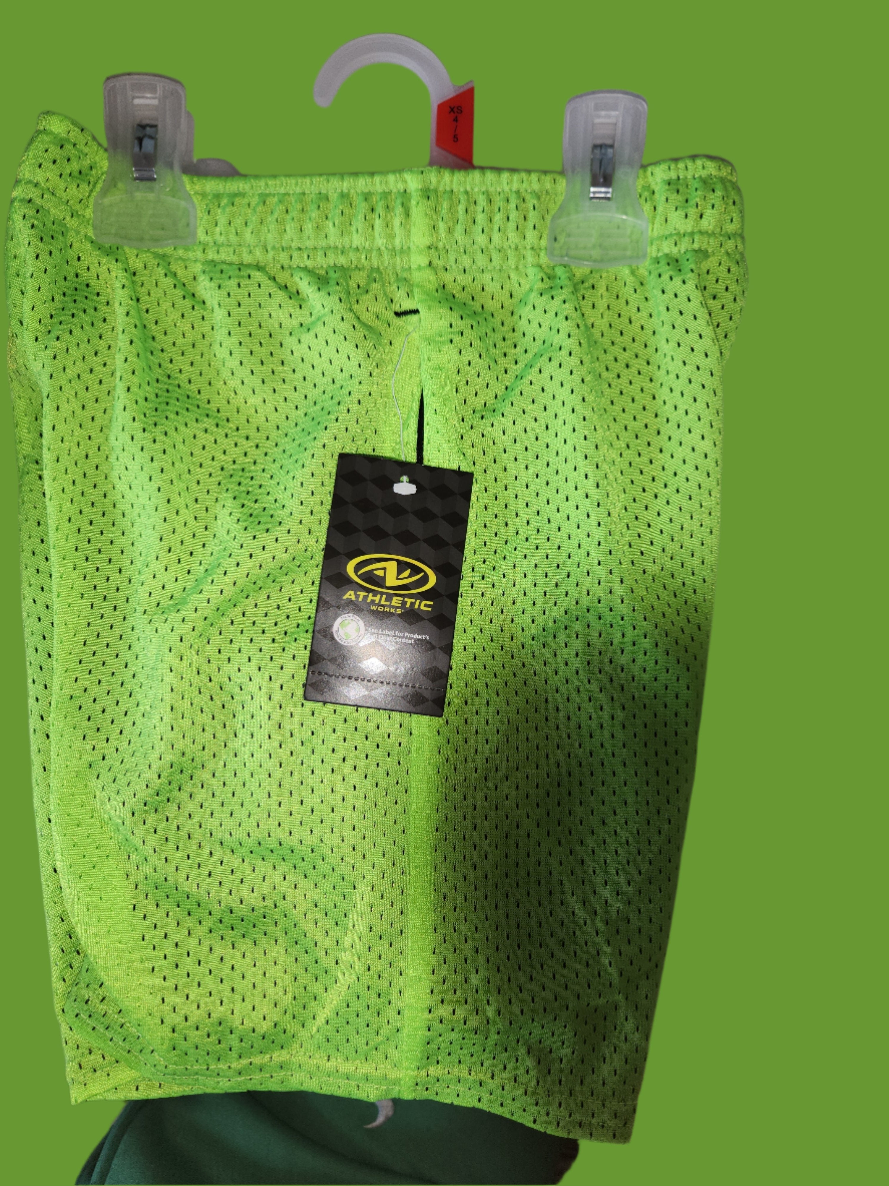 Big Boys Green Shorts