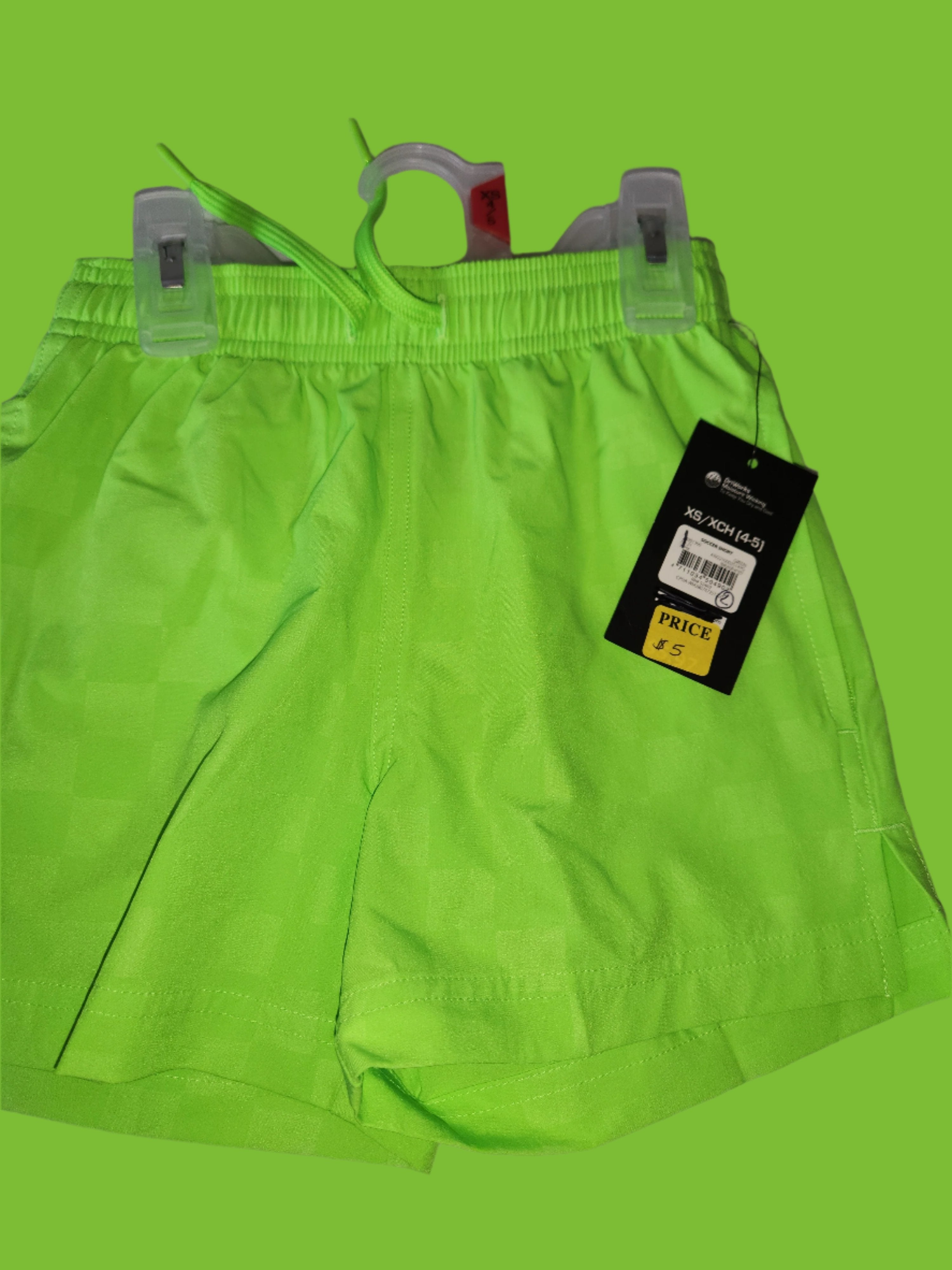 Big Boys Green Shorts