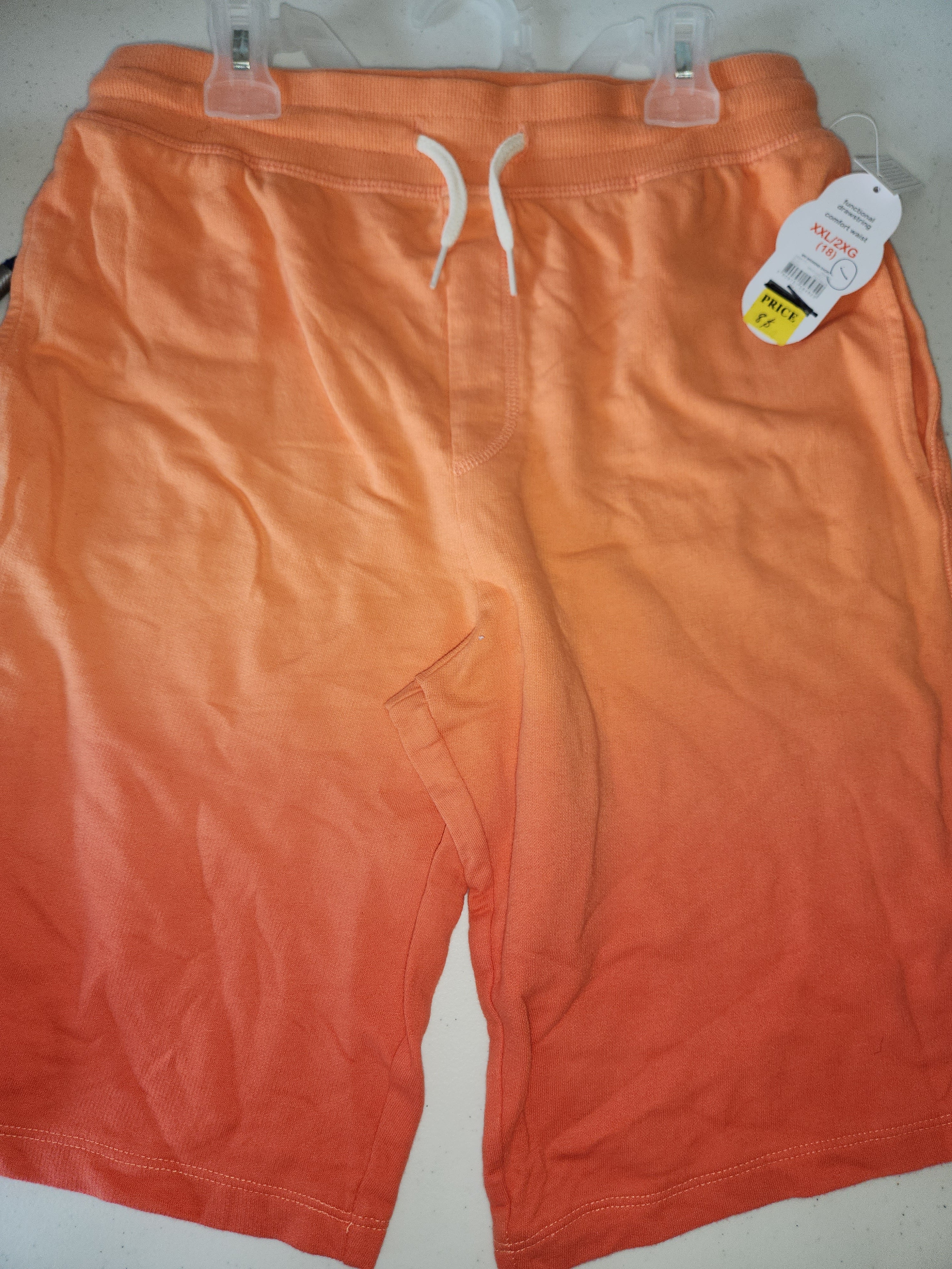 Big Boys Orange Shorts