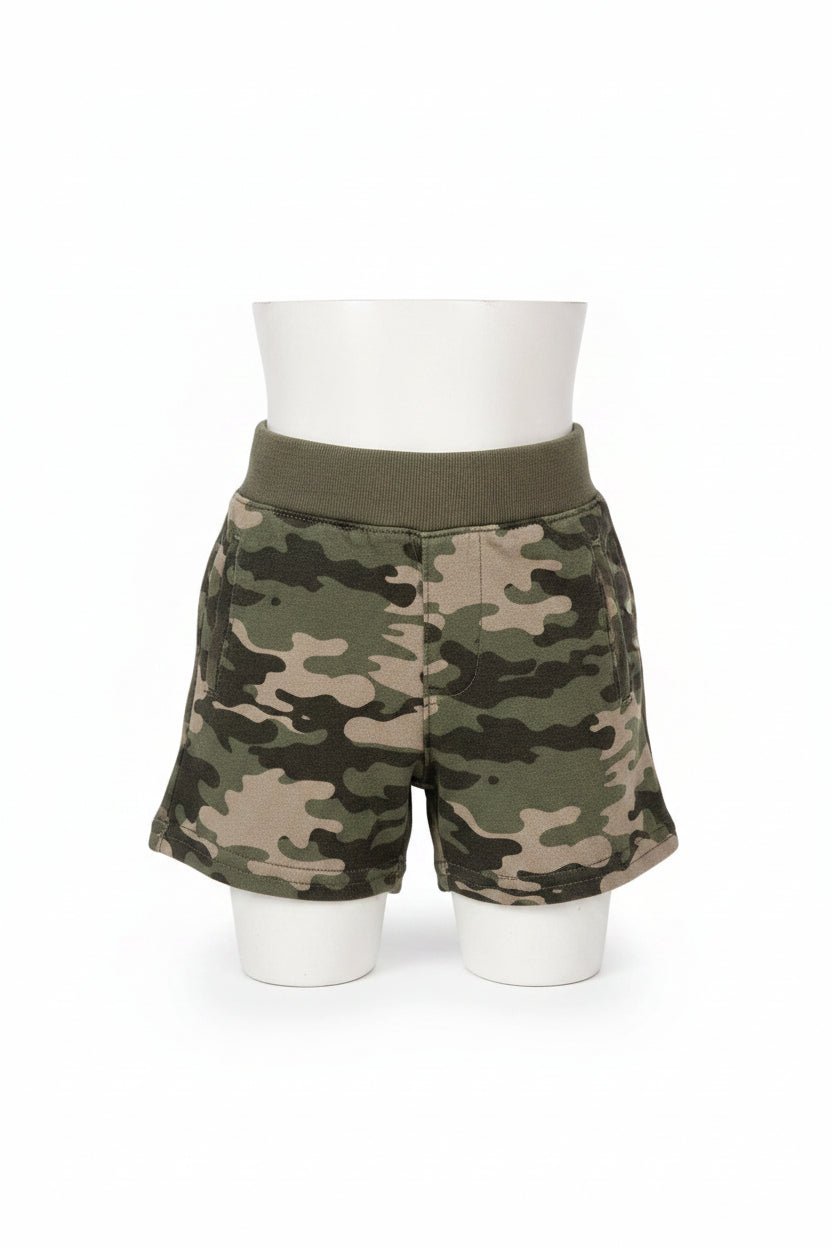 Toddler Boys Camo Pocket Shorts