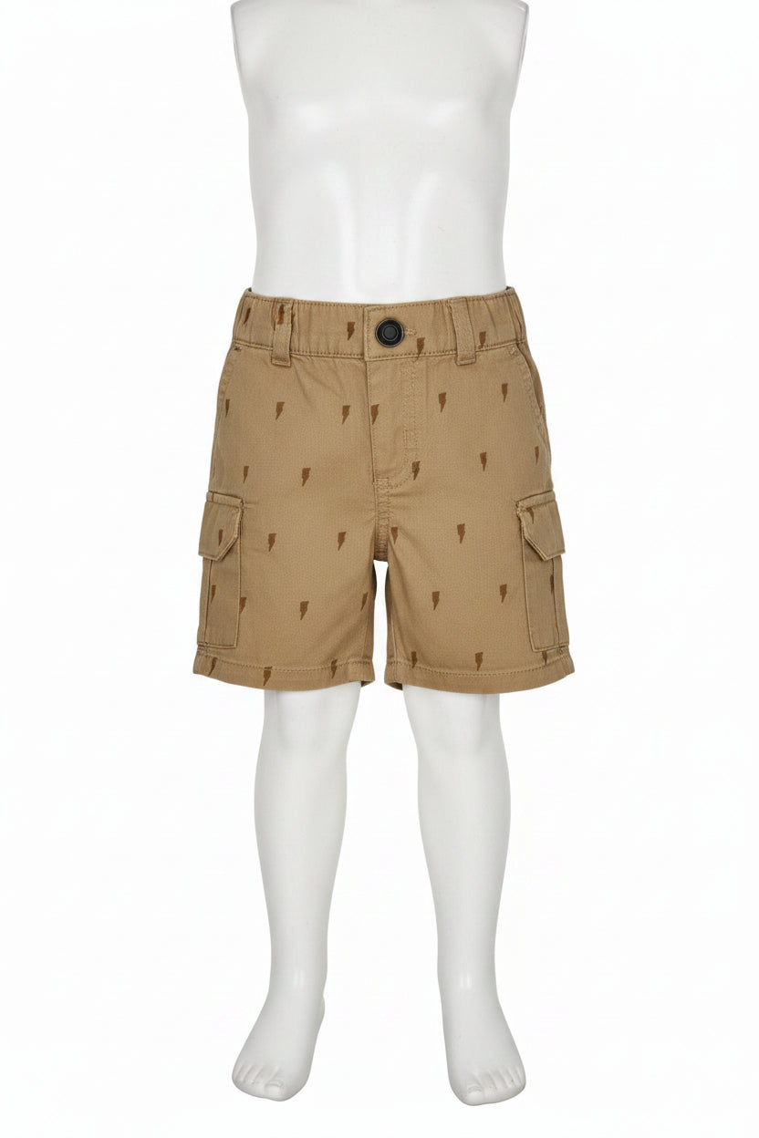 Little Explorer Lightning Cargo Shorts