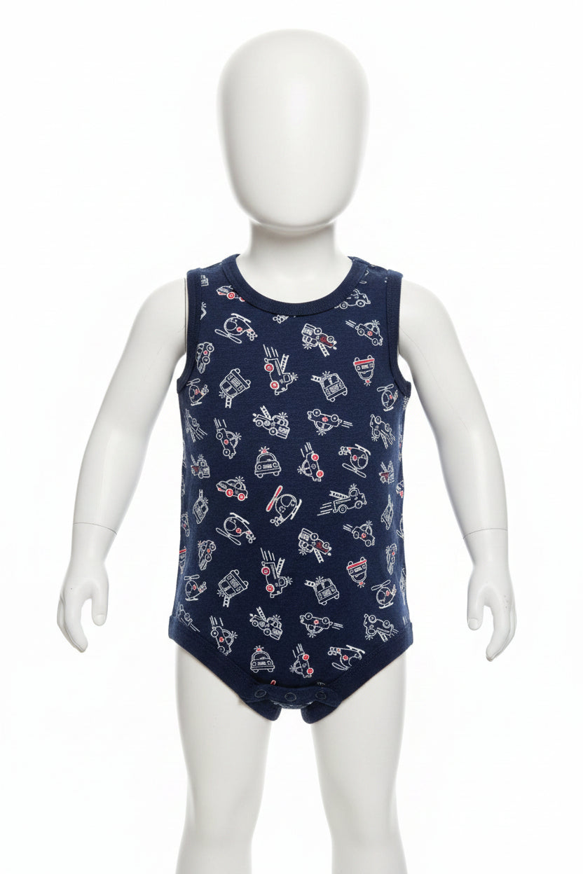 Little Racer Adventure Tank Onesie