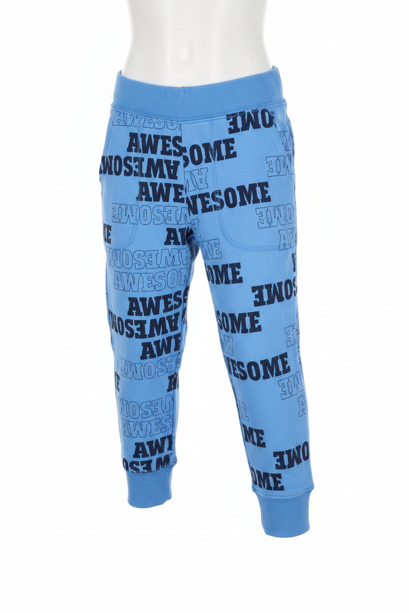 Toddler Boys Awsome Joggers Blue