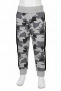 Toddler Boys Grey & Blk Camo Joggers