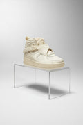 Big Kids Jordan 8 Retro All White