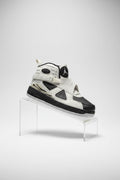 Big Kids Jordan 8 Retro Black An White