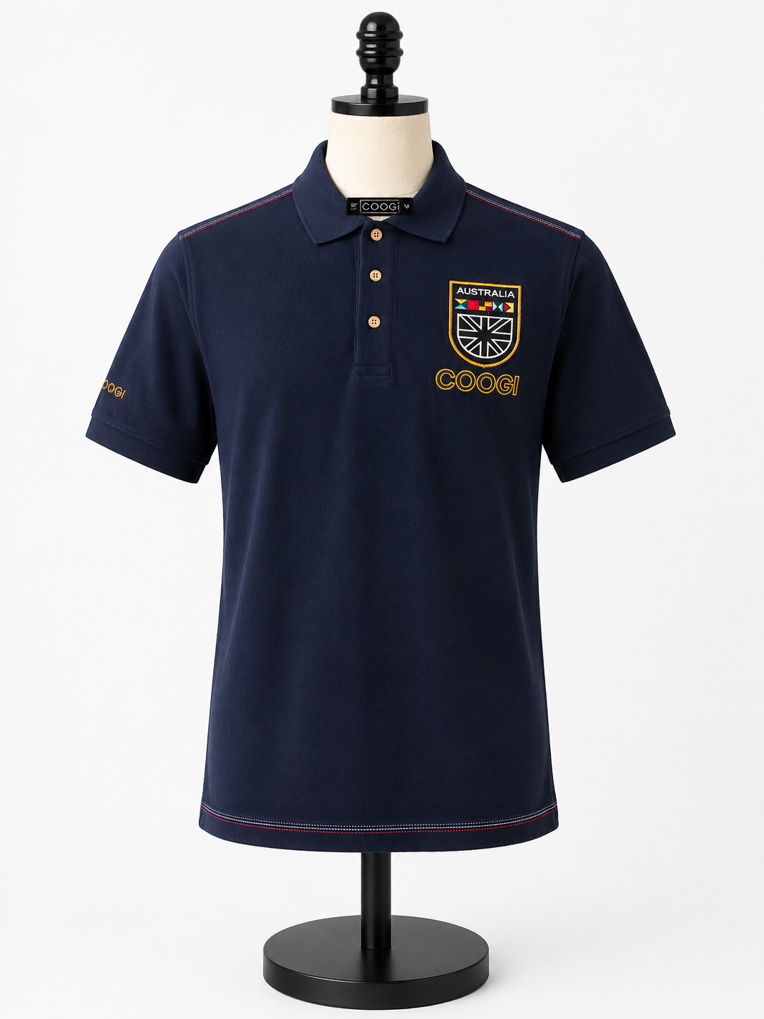 COOGI Australia Men's Embroidered Polo Shirt