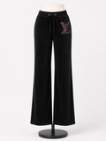 Louis Vuitton Inspired Rhinestone Monogram Lounge Pants