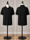 Goodfellow & Co Men's Classic Black Short Sleeve Polo Shirt