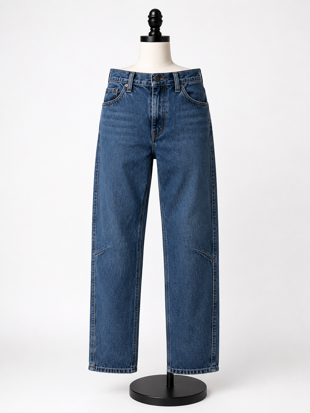 Levi's Women's Barrel Leg Jeans – Medium Wash Denim