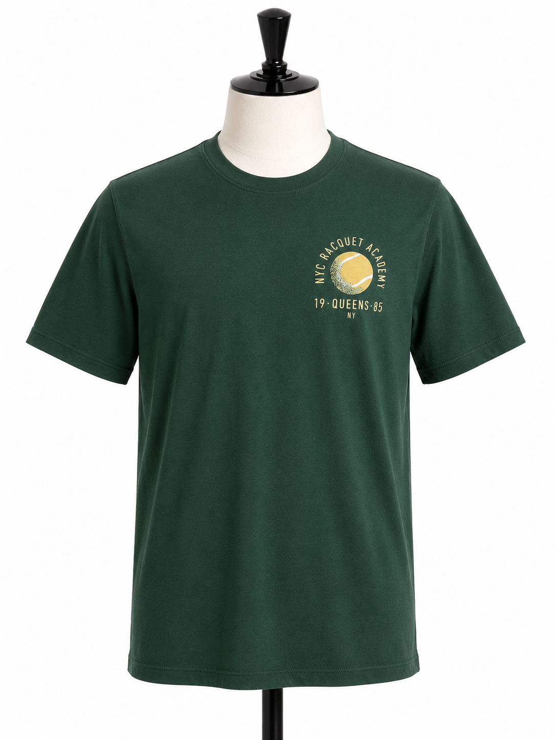 Goodfellow & Co. Men's NYC Racquet Academy Graphic T-Shirt – Forest Green Tennis Tee