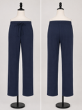 Goodfellow & Co. Men's Soft Knit Lounge Pants – Navy Drawstring Sleep & Relaxed Fit Pajama Bottoms