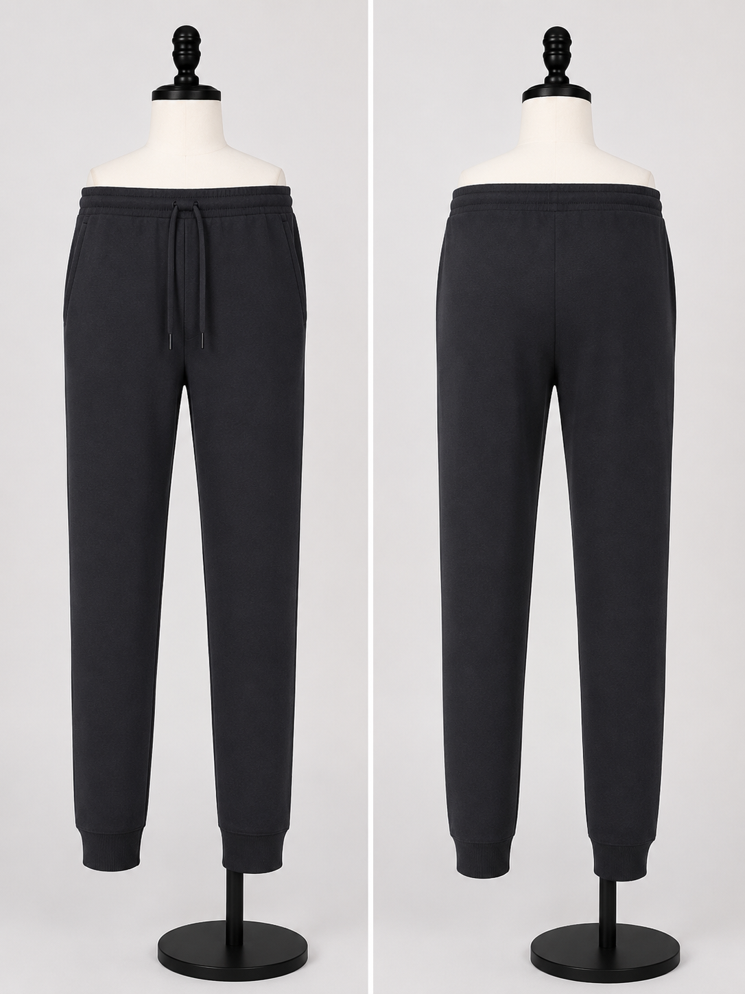 All in Motion Men's Performance Jogger Pants – Black Athletic Training Sweatpants