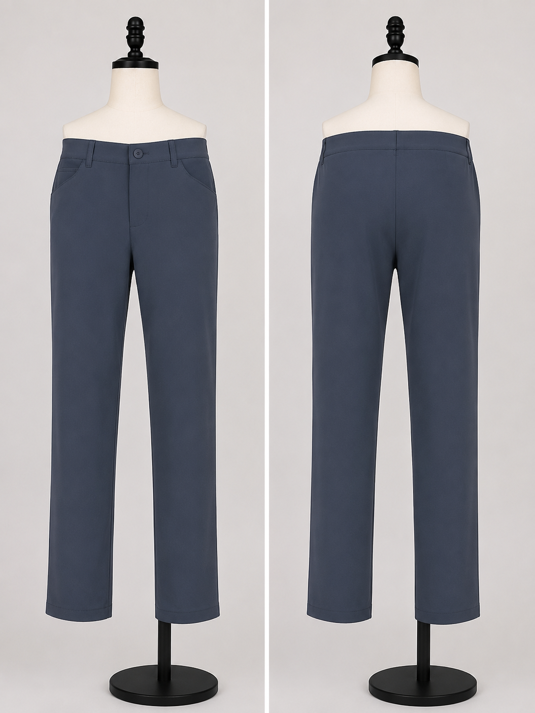 All in Motion Men's Performance Golf Pants – Slate Gray Stretch Athletic Casual Trousers