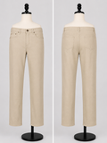Goodfellow & Co. Men's Slim Straight Stretch Jeans – Khaki Beige Casual Denim Pants