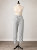 Heather Gray Fleece Jogger Sweatpants