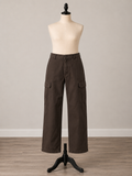 Men's Brown Utility Cargo Pants
