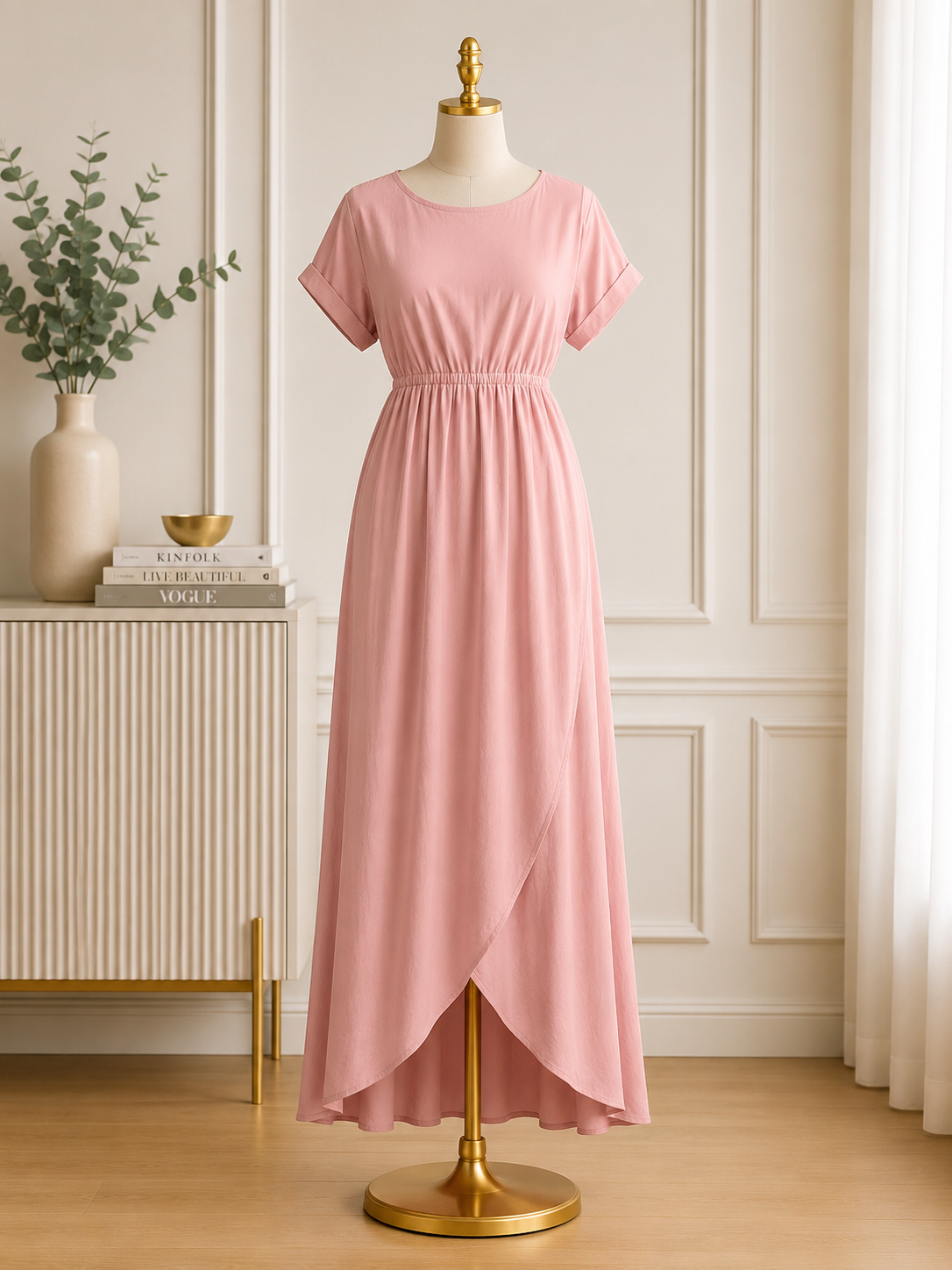 Blush Grace Maxi Dress