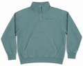 Champion Reverse Weave Snap Mock Neck Sweatshirt – Vintage Teal | Pullover Fleece