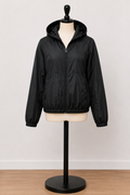 Women's Lightweight Hooded Windbreaker Jacket